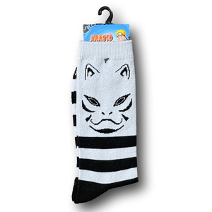 3/$20 Naruto Shippuden Funny Novelty Crew Socks - NWT